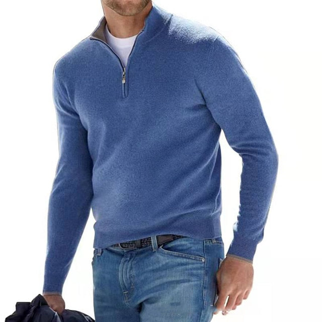 Stylový svetr Jake Half Zip pro pohodlí a eleganci
