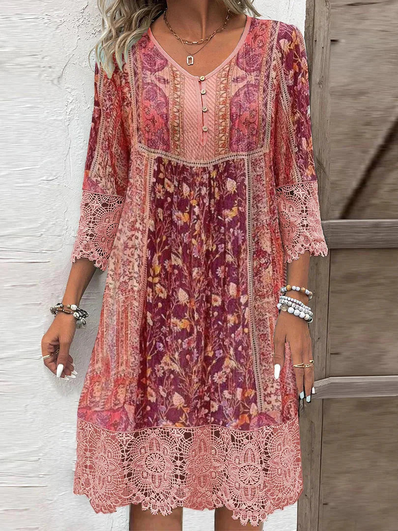 Boho styl tunika šaty pro dívky