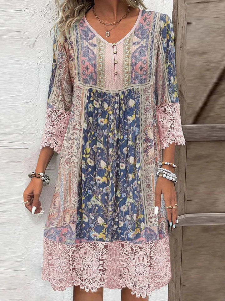 Boho styl tunika šaty pro dívky