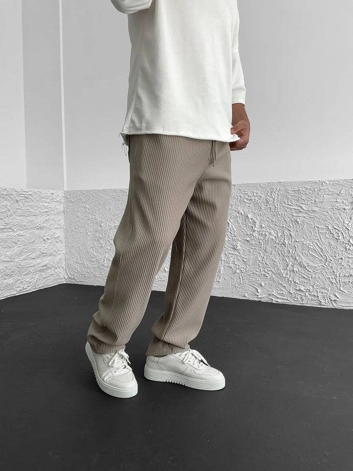 Stylové pánské klasické chino kalhoty