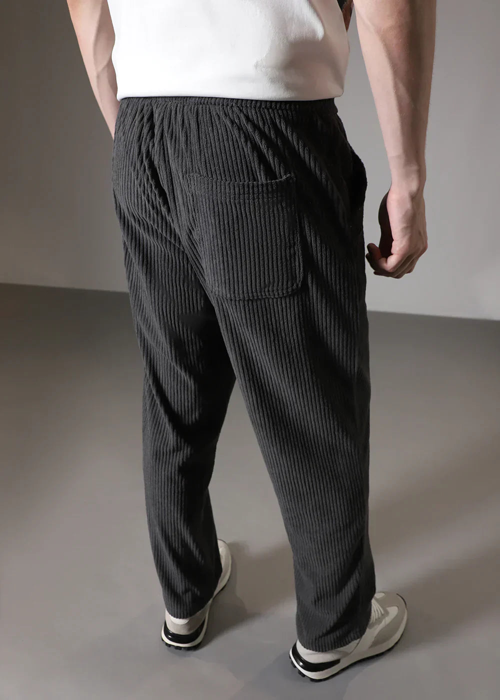 Stylové pánské klasické chino kalhoty