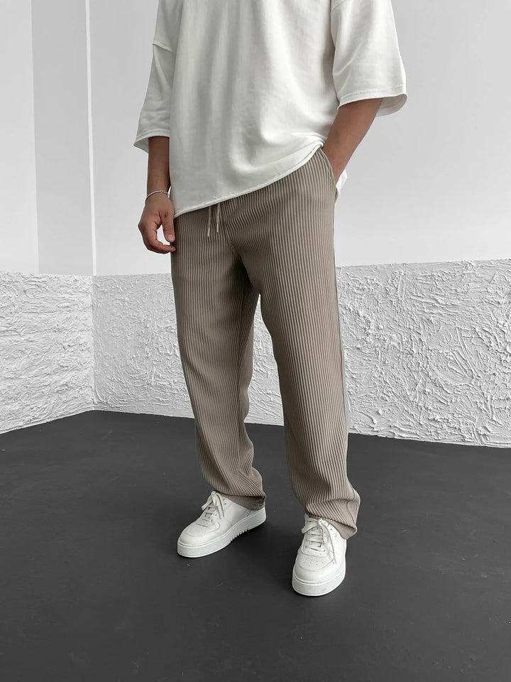 Stylové pánské klasické chino kalhoty