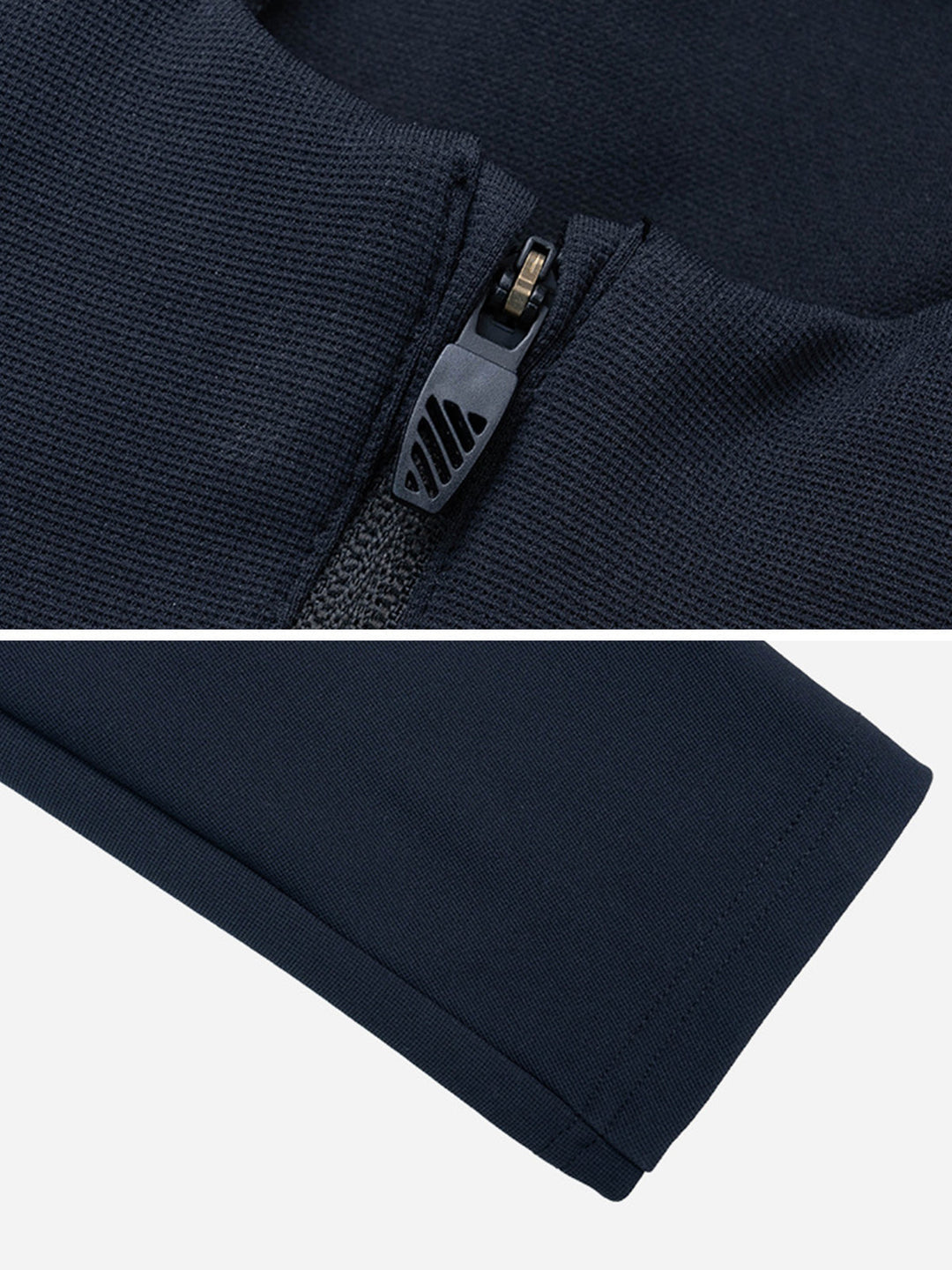 Stylová minimalistická pánská mikina s kapucí na zip